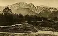 Zdjęcie masywu Giewontu z początku XX wieku