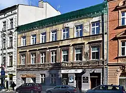 ul. Długa 7Kamienica, piekarnia (proj. Jacek Matusiński, 1872)