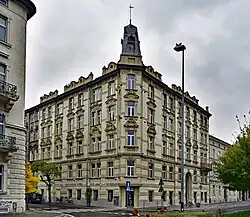 Kamienica czynszowa (1905)Kraków ul. Dietla 97 (ul. Wrzesińska 1)