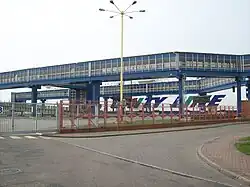 Nowo wybudowany fragment Terminalu Promowego Świnoujście