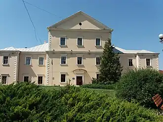 Zamek od strony miasta w 2017 r.