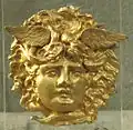 Płyta w formie głowy Meduzy (Nr inw. 13664)