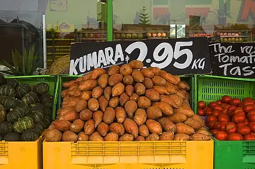 Kumara w Thames