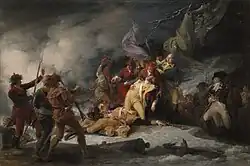 The Death of General Montgomery in the Attack on Quebec (1786)