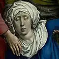 Esej CierpienieRogier van der Weyden,Zdjęcie z krzyża fragment&nbsp;ok. 1435