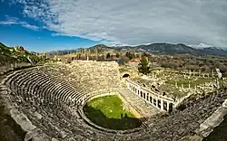 Zachowany kompleks teatru