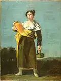 Dziewczyna z dzbanem (mal. F. Goya)