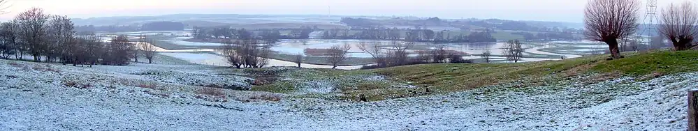 Dolina Tollense pomiędzy wsiami Kessin i Weltzin