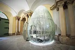 Portiernia ze szkła artystycznego