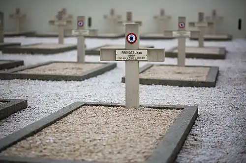 Grób w Saint-Nizier-du-Moucherotte (Isère)