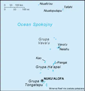 Mapa opisywanego kraju