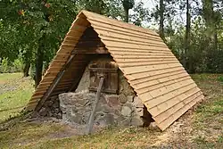 Rekonstrukcja pieca z końca XIX w. (Skansen w Toruniu)