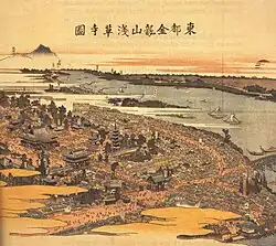 Hokkei Totoya (1780–1850), Panorama, 1820