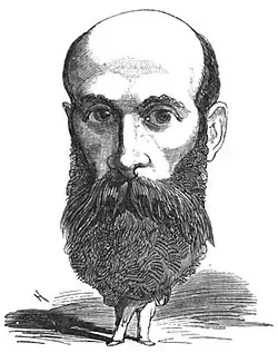 Karykatura Henriego Tolaina (George Lafosse)