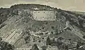 Ruiny zamku w latach 30.&nbsp;XX&nbsp;w.