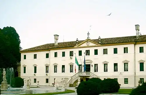 Villa Manfrin detta Margherita,Treviso,koniec XVIII w.