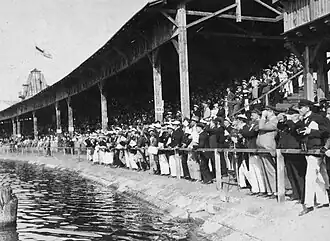 Trybuny toru wioślarskiego w Bydgoszczy, 1925