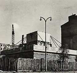 Budowa trzonolinowca, jesień 1964