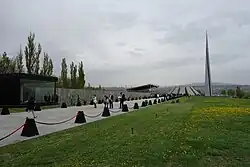 Pomnik ludobójstwa Ormian w Erywanie