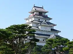Tenshukaku (wieża zamkowa, donżon, stan obecny)