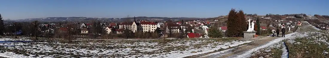 Panorama spod klasztoru