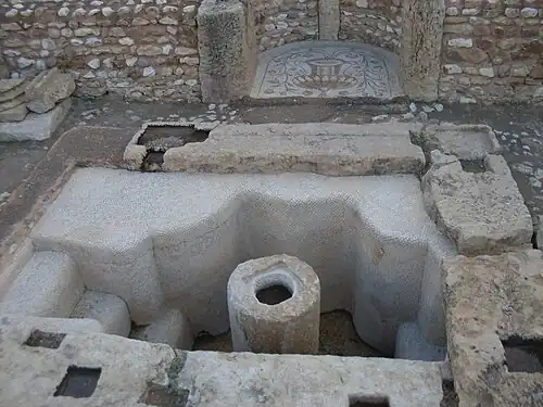 Starożytne chrześcijańskie baptysterium