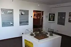 Ekspozycja ośrodka w budynku schroniska