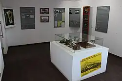 Ekspozycja ośrodka w budynku schroniska