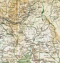 Plan obwodu turgajskiego