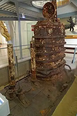 Pozostałości austro-węgierskiej łodzi podwodnej SM U-20