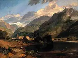 William Turner, Bonneville, Savoie, 1803