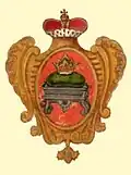 Herb twerskich pułków z 1730 roku