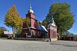 Zabytkowy drewniany kościół Piotra i Pawła w Tyliczu