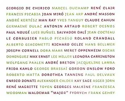 Tył okładki publikacji "Surrealism - 50 works of art you should know" autorstwa Brada Fingera, wydanej przez Prestel Publishing w 2013 r.