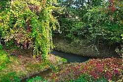 Ujście potoku Sudół (z lewej) do Białuchy