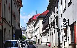 Widok od skrzyżowania z ul. Szewską na północ