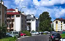 Ulica Wawelska, wielorodzinna zabudowa mieszkaniowa