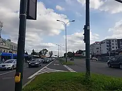 Widok w kierunku Wieliczki