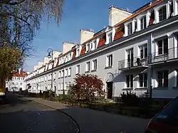 Cześć osiedla przy ul. Wyspiańskiego