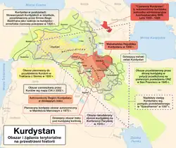 Mapa Kurdystanu