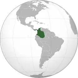 Mapa opisywanego kraju