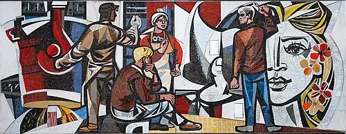 Detal mozaiki Nasze Życie