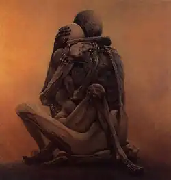 Zdzisław Beksiński, Bez tytułu, 1984