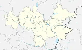 Mapa konturowa Górnośląskiego Związku Metropolitalnego