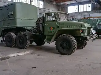 Ural-377S w Technik-Museum Pütnitz w Ribnitz-Damgarten