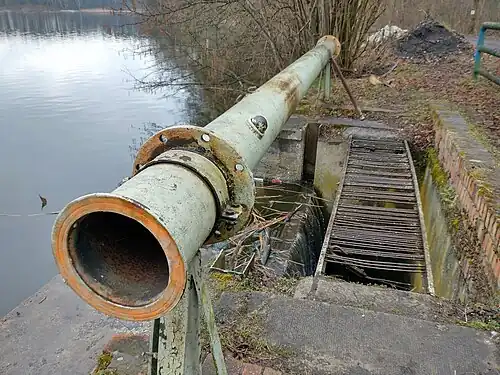 Jaz na Juszce (Staw Dolny)