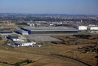 Linia montażowa modelu A380 w Tuluza-Blagnac.