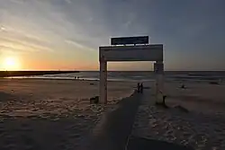 Wejście główne na plażę wschodnią