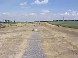 Plac budowy autostrady w Chotovinie