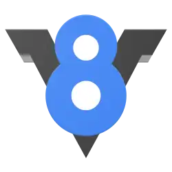 Logo V8